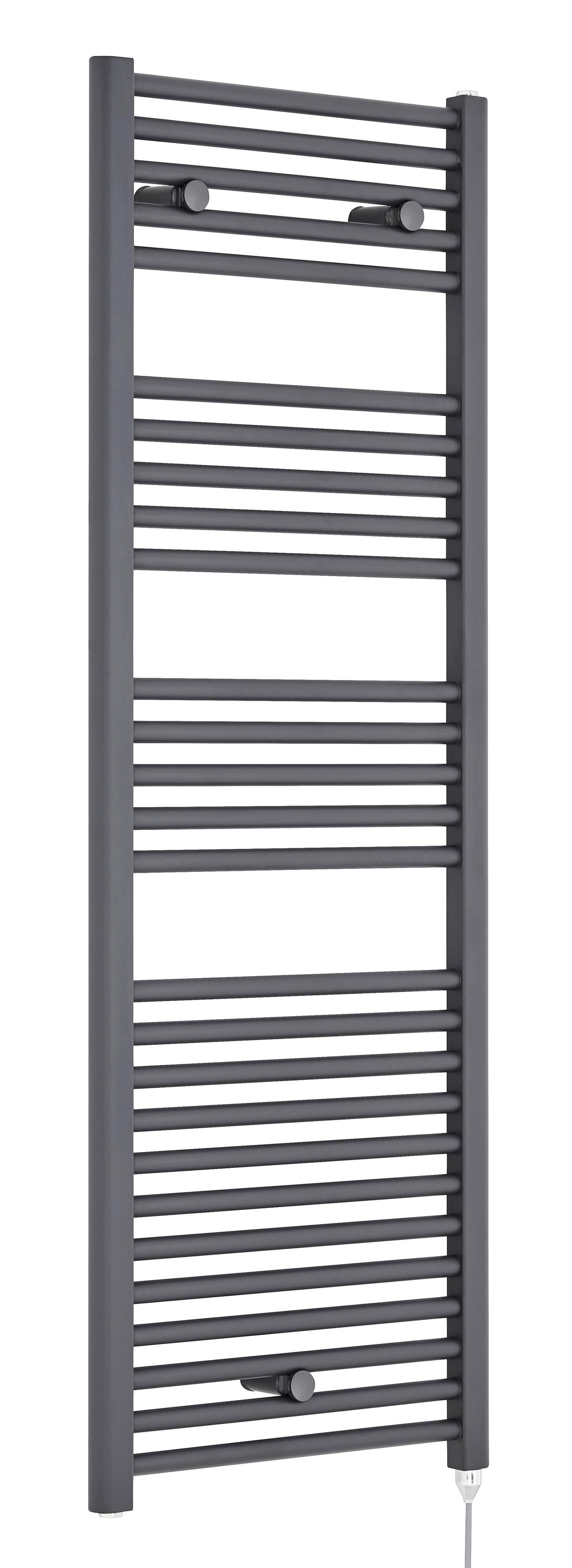 Hudson Reed 1375mm x 480mm Vertical Electric Heated Towel Rail