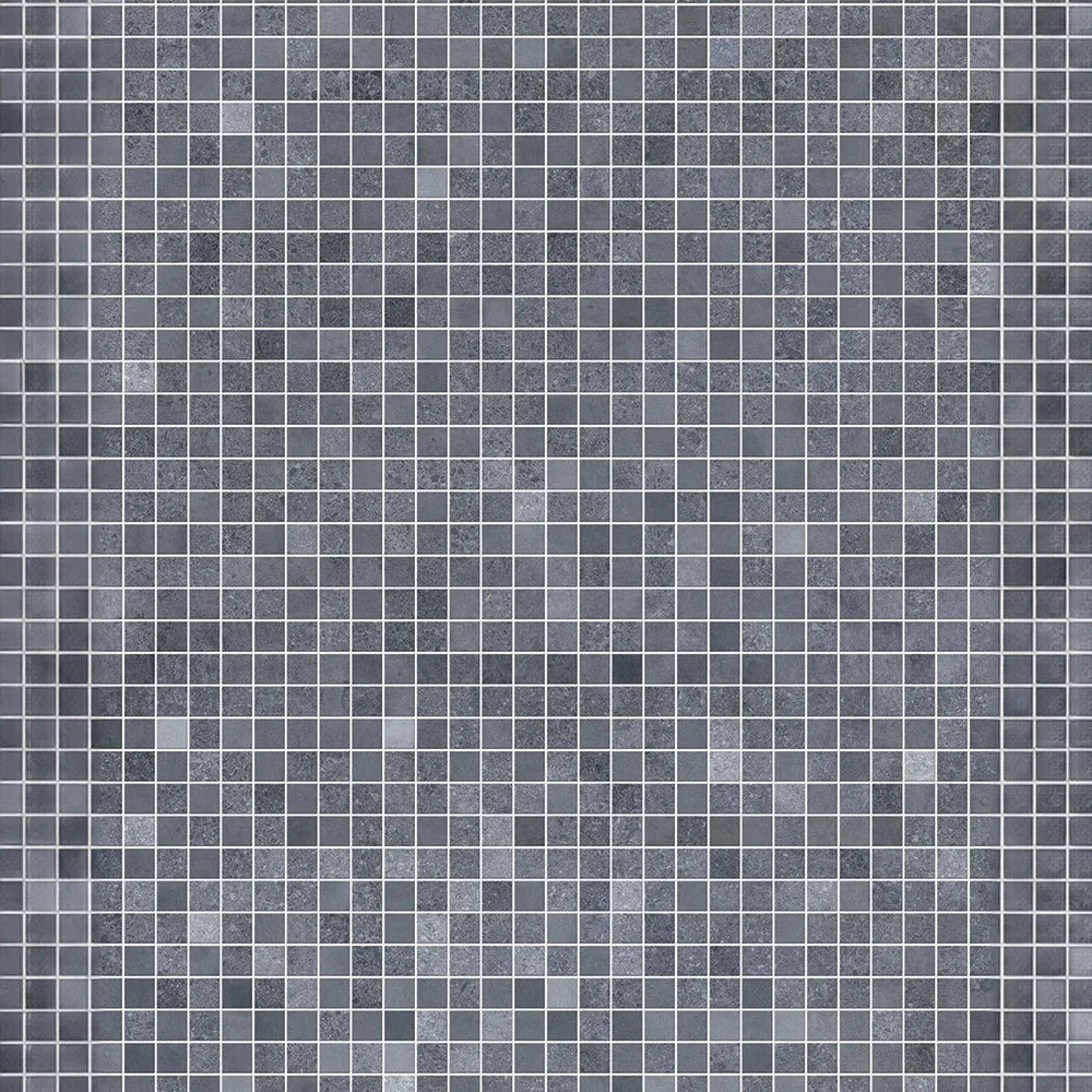 Mosaic Blue Matt PVC Bathroom Panel 1000 x 2400 x 10mm