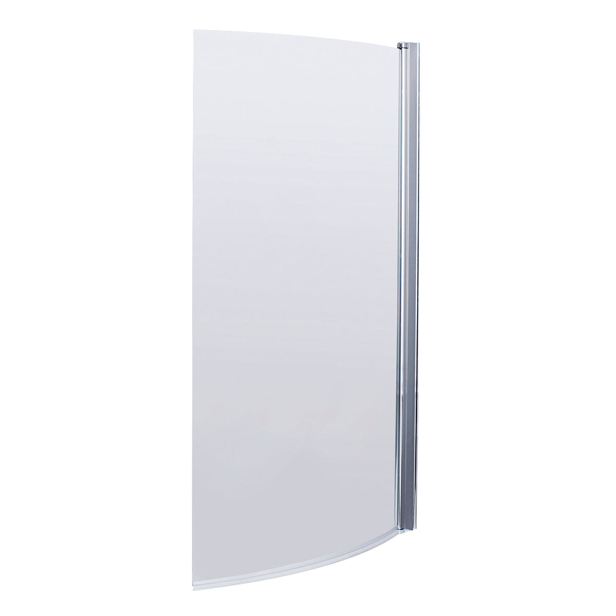 Nuie Curved Hinged Bath Screen