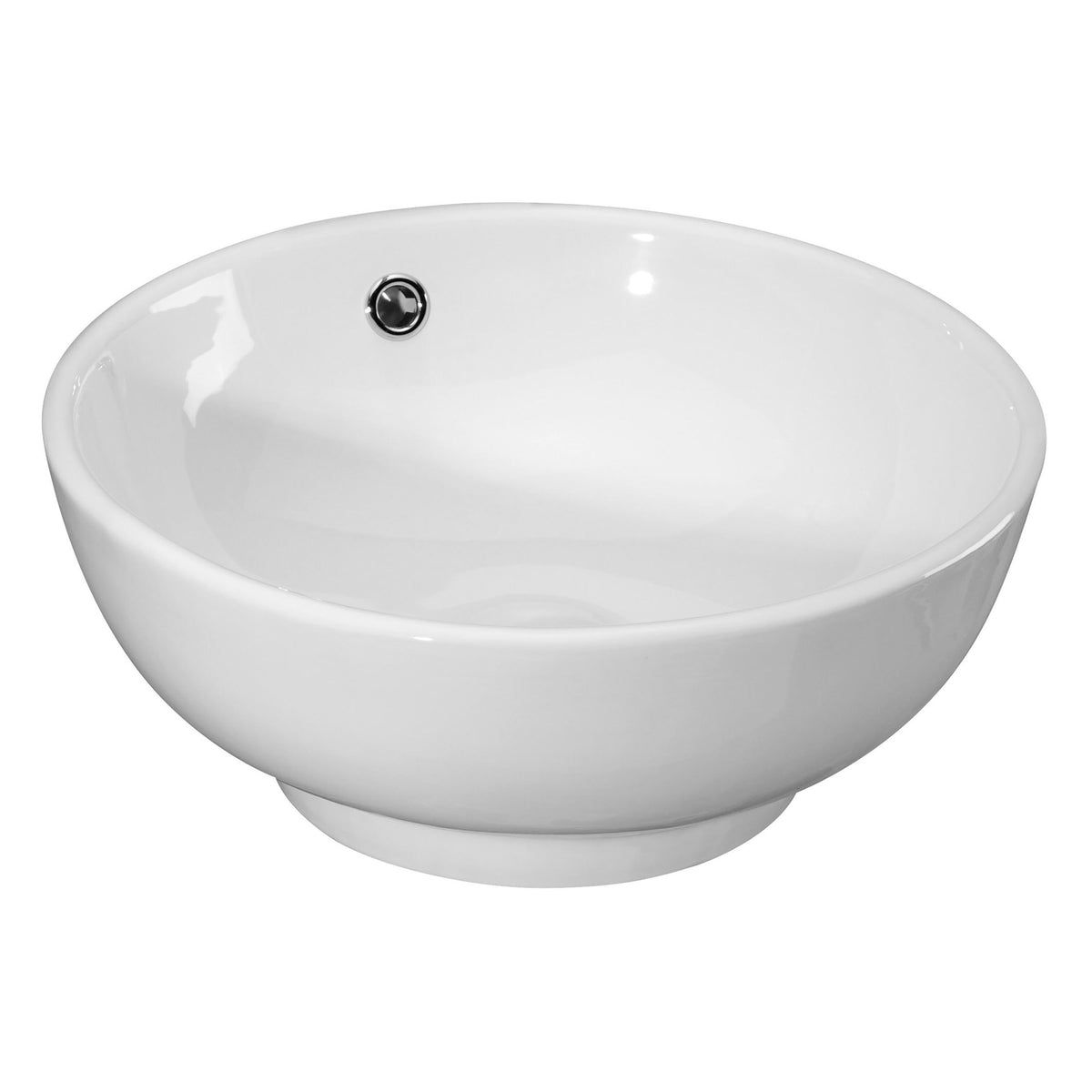 Nuie 410mm Ceramic Round Vessel Basin