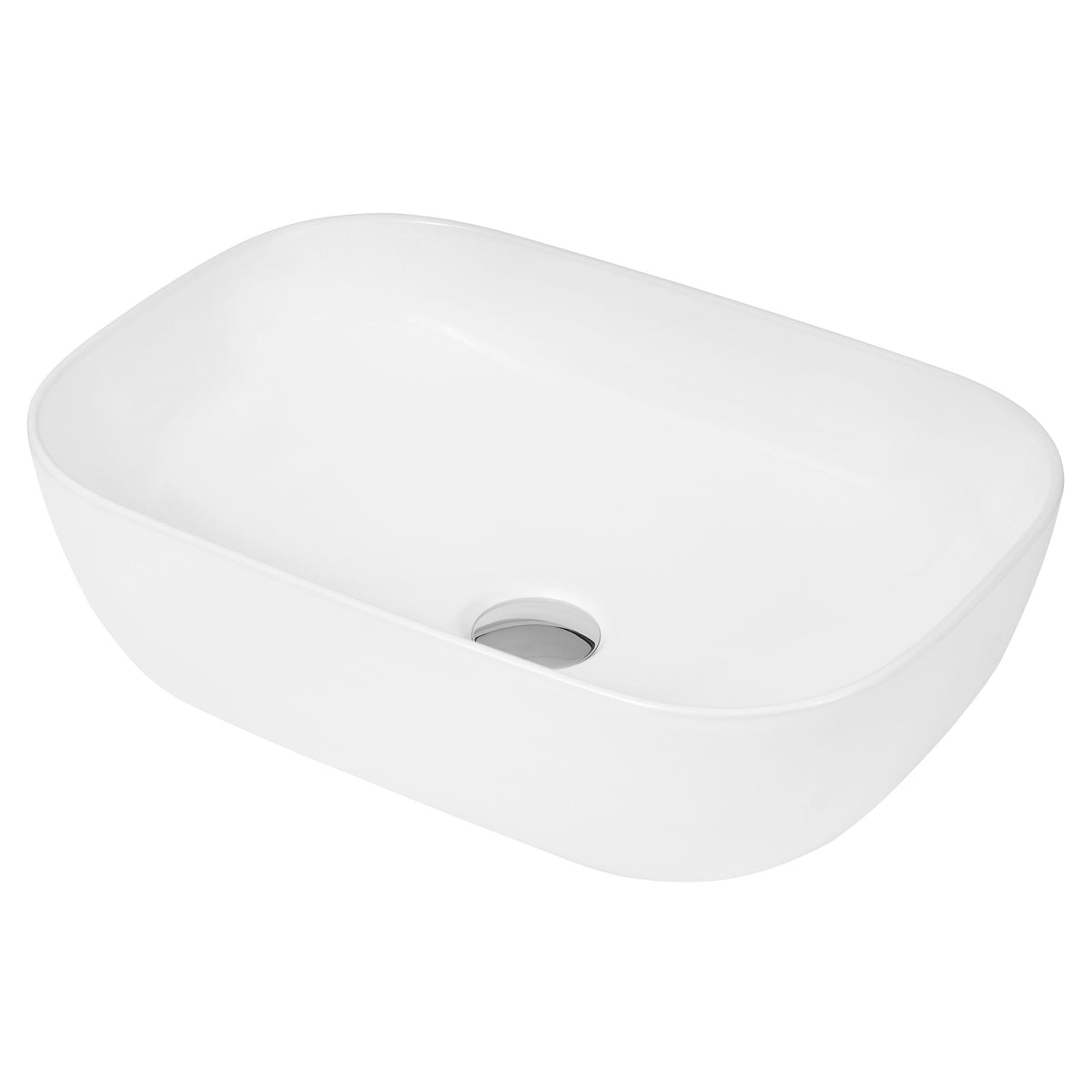 Nuie 455mm Ceramic Rectangular Vessel Basin
