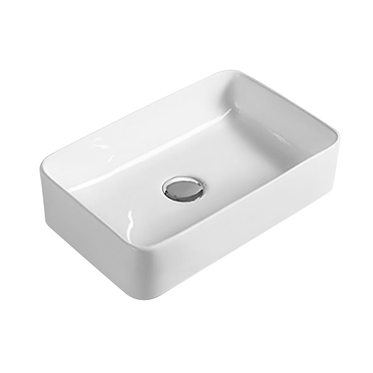 Nuie 365mm Ceramic Basin Rectangular Vessel