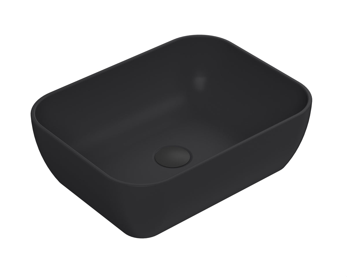 Nuie 455mm Ceramic Square Vessel Basin