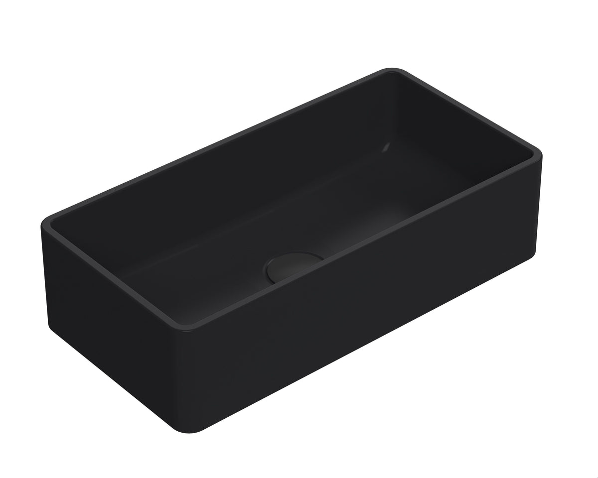 Nuie 465mm Ceramic Rectangular Vessel Basin
