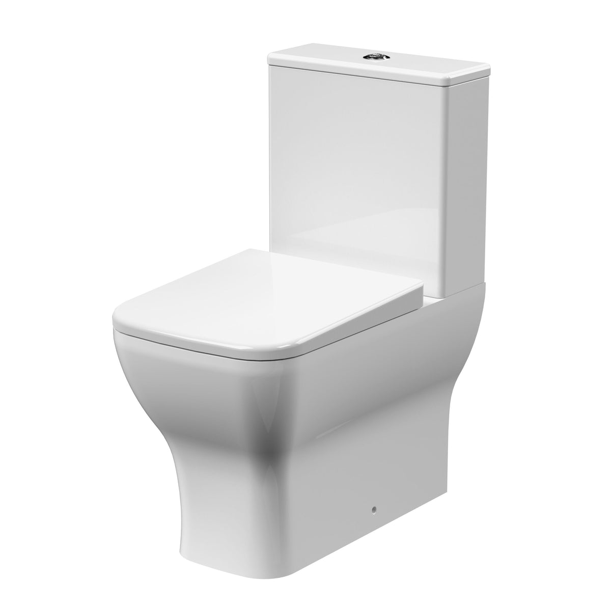 Nuie Ava Rimless Close Coupled Toilet With Soft Close Seat