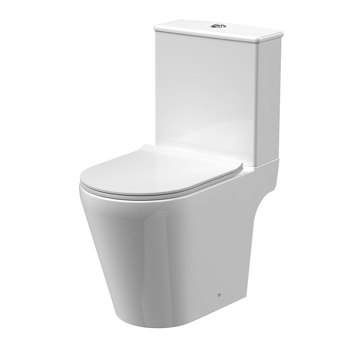 Nuie Fenton Rimless Close Coupled Toilet