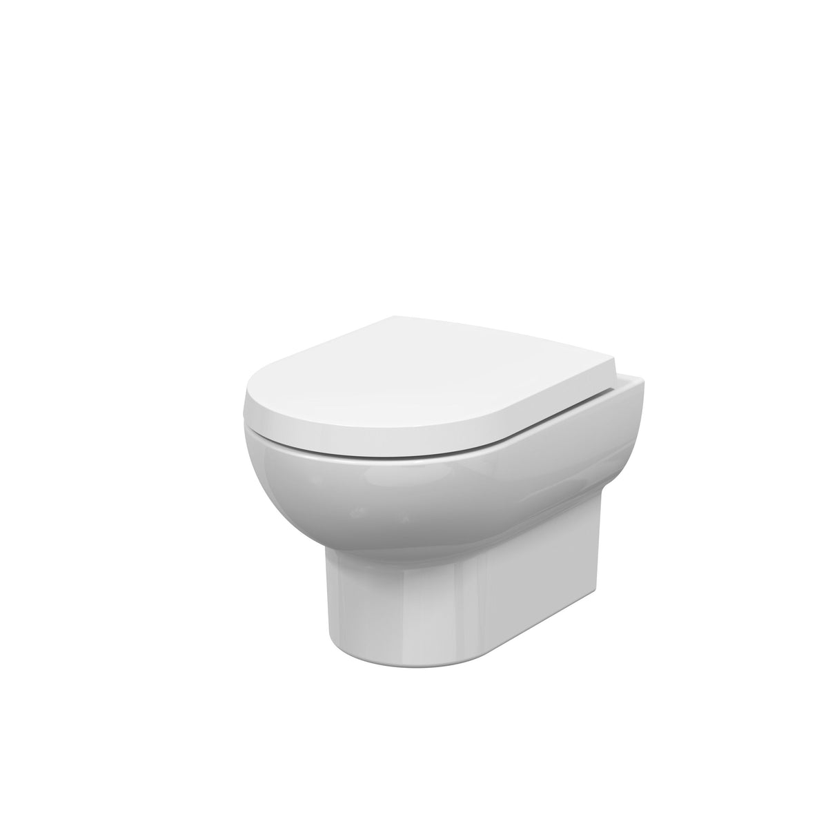 Nuie Isla Rimless Wall Hung Pan