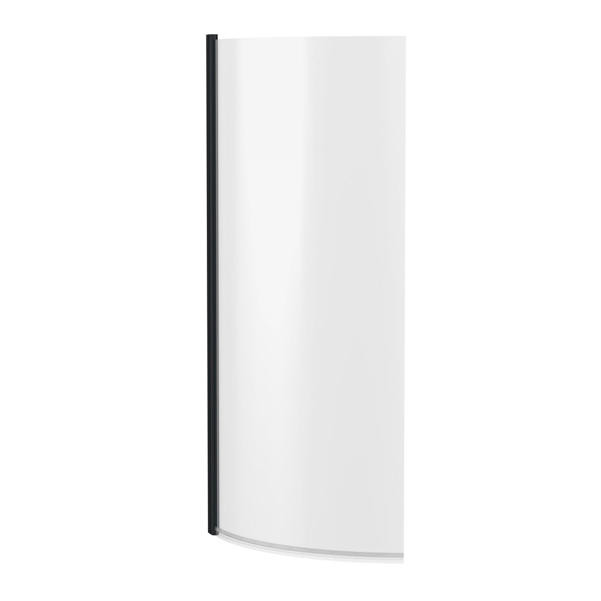 Nuie P Shape Hinged Bath Screen
