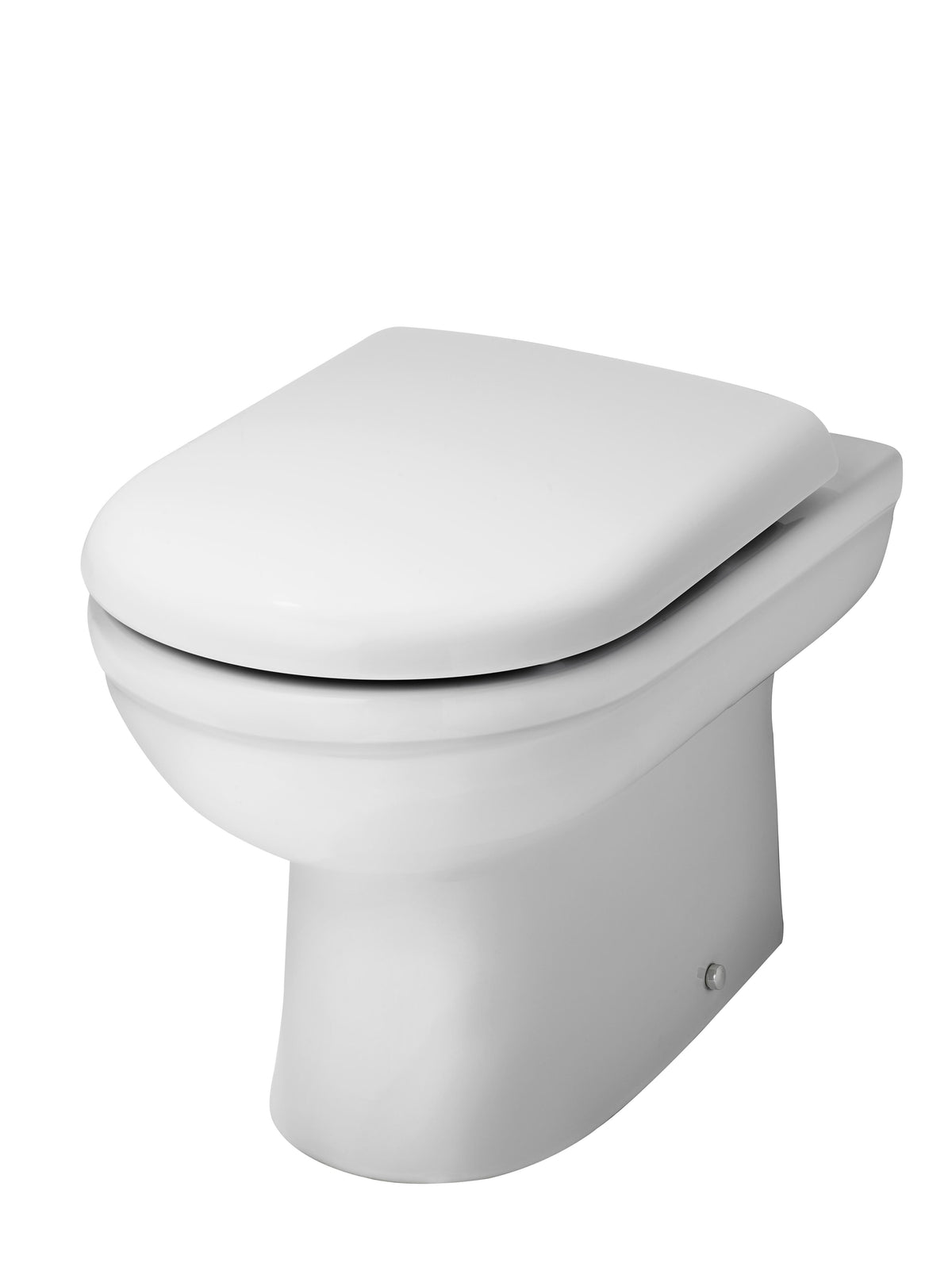 Nuie Ivo Round Back to Wall Toilet Pan