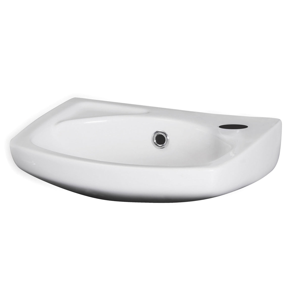 Nuie Melbourne 1 Tap Hole 350mm Wall Hung Ceramic Basin