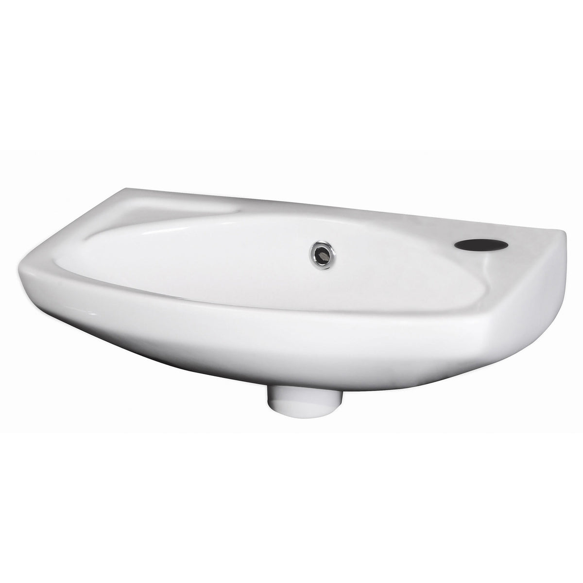 Nuie Melbourne 1 Tap Hole 450mm Wall Hung Ceramic Basin