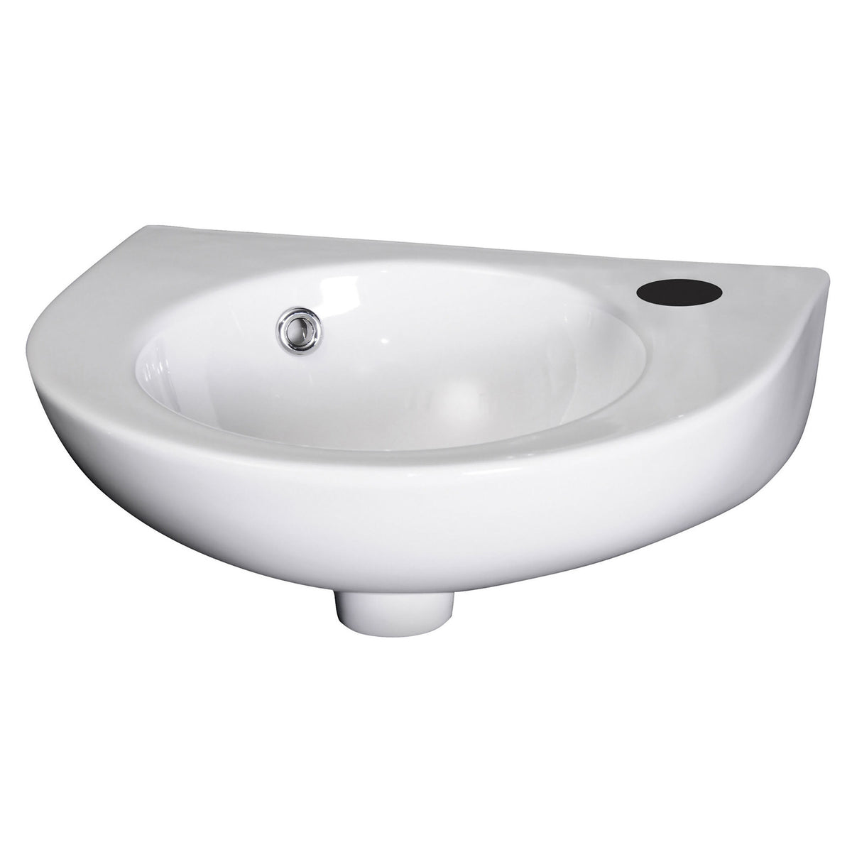 Nuie Melbourne 1 Tap Hole 450mm Wall Hung Ceramic Basin