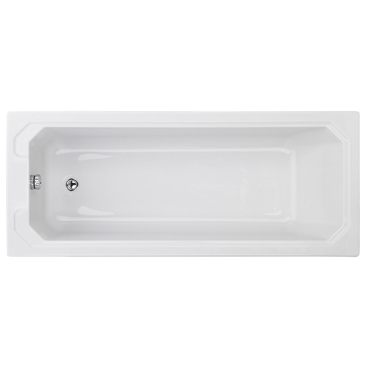 Nuie Old London Ascott 1700mm x 750mm Single Ended Straight Bath