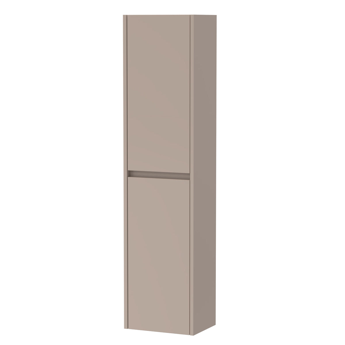 Nuie Havana 350mm Almond Beige Wall Hung Tall Cabinet