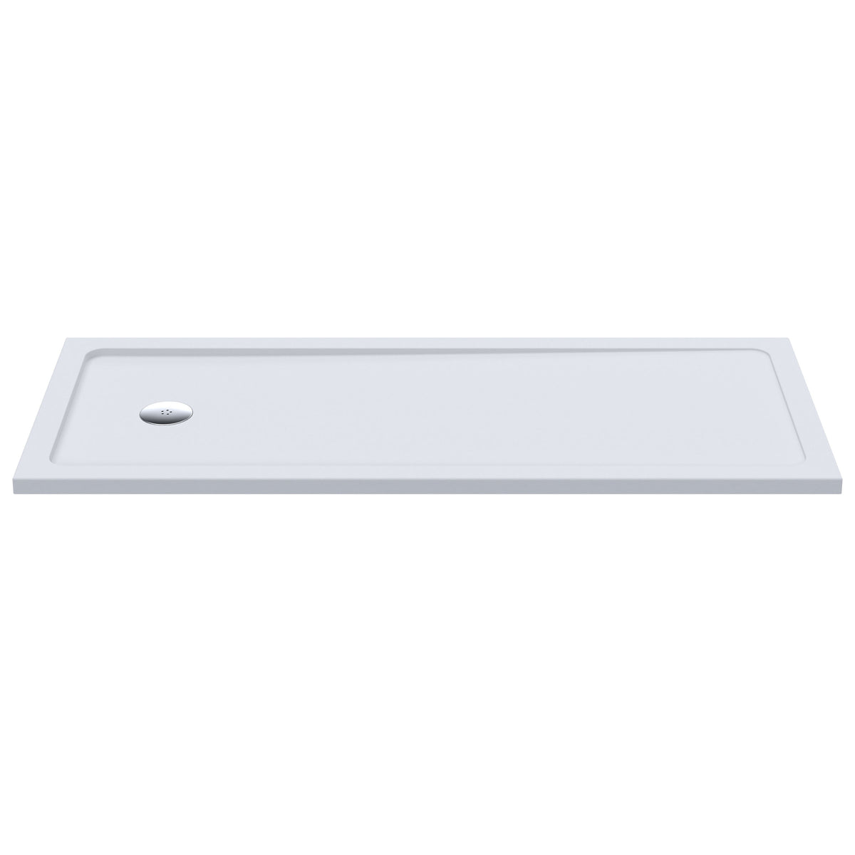 Hudson Reed 1700 x 700mm White Slip Resistant Slimline Bath Replacement Shower Tray