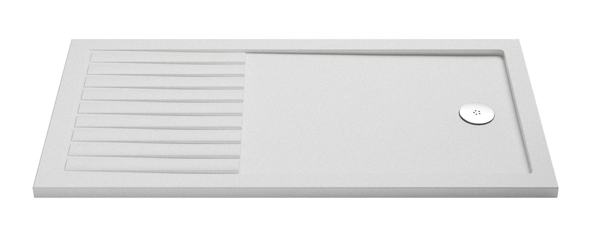 Nuie 1600 x 800mm Slip Resistant Rectangular Shower Tray