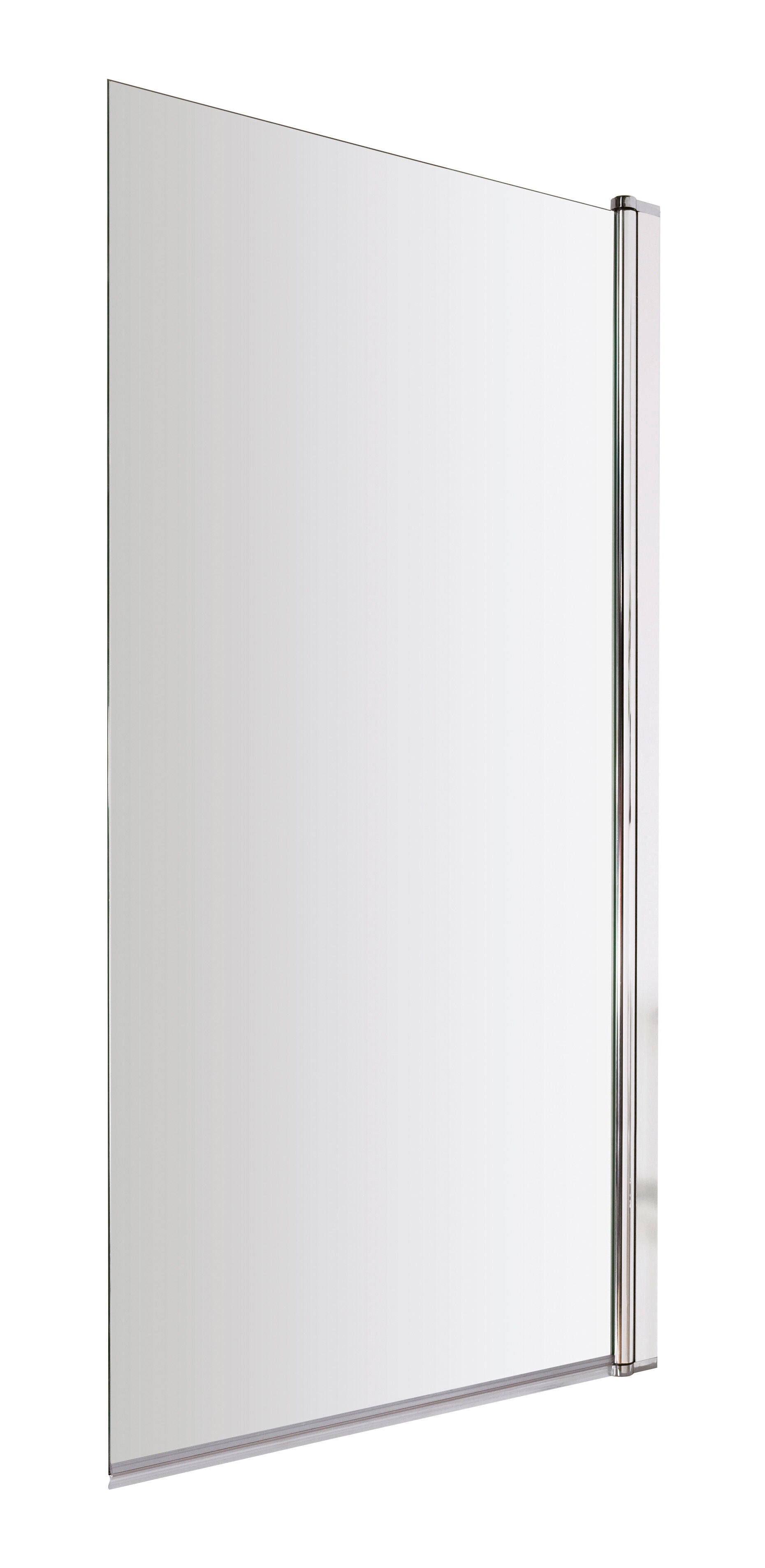 nuie 800mm Chrome Bath Screen