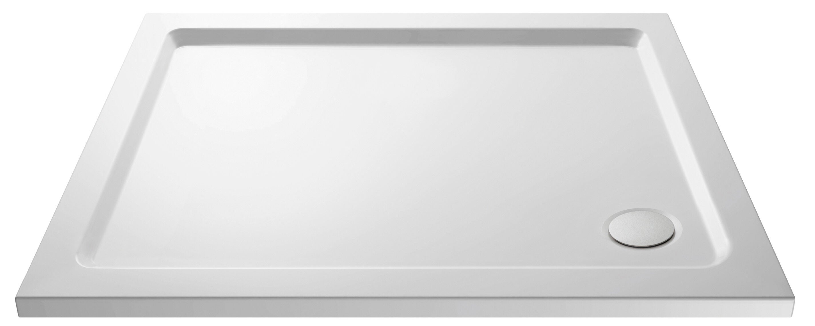 Nuie 1100 x 900mm Slimline Rectangular Shower Tray