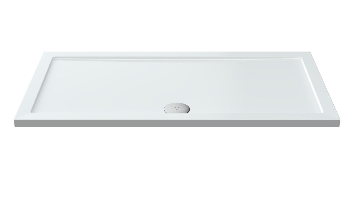 Nuie 1400 x 700mm Slimline Rectangular Shower Tray
