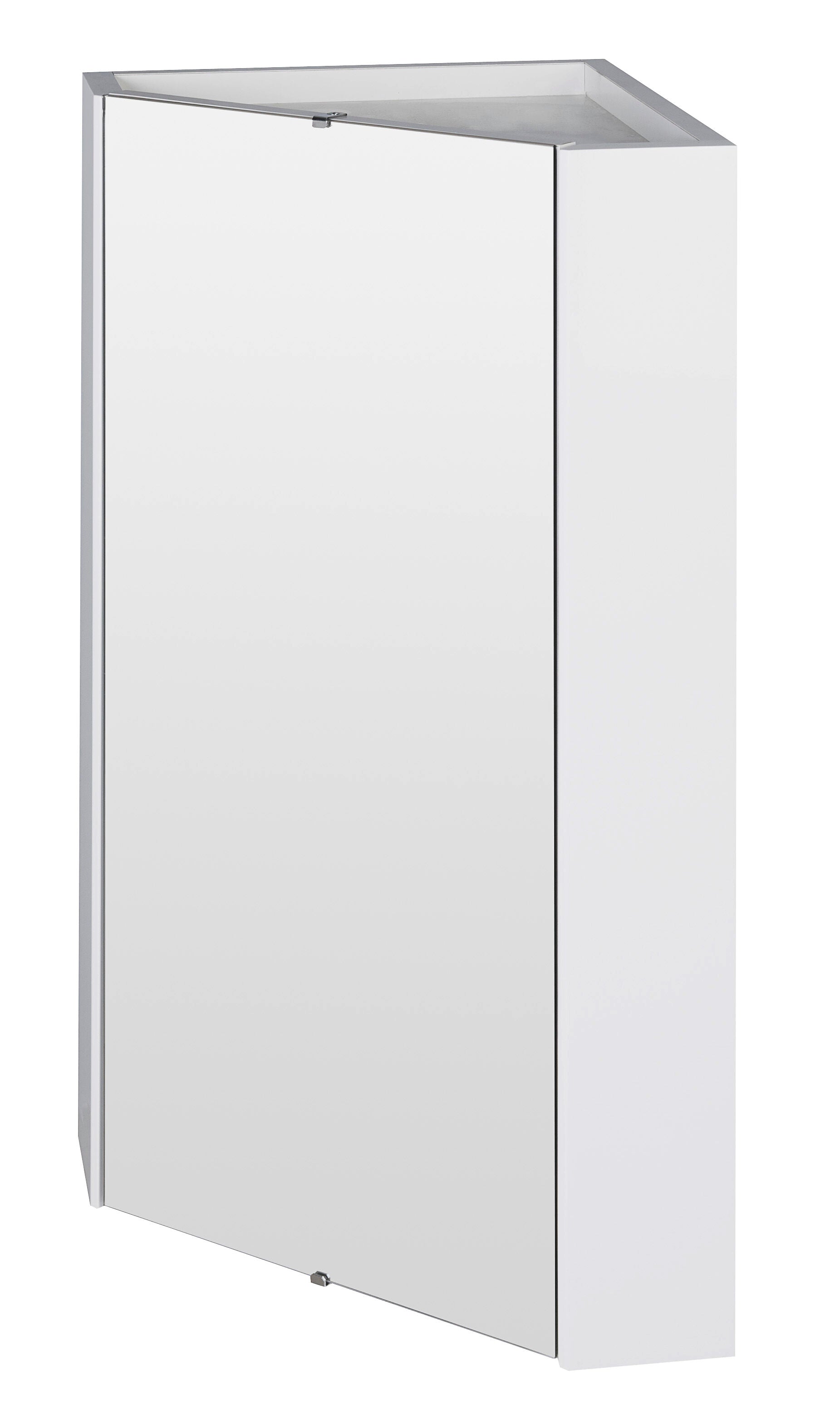 Nuie Mayford 324mm Wall Hung Corner Mirror Cabinet