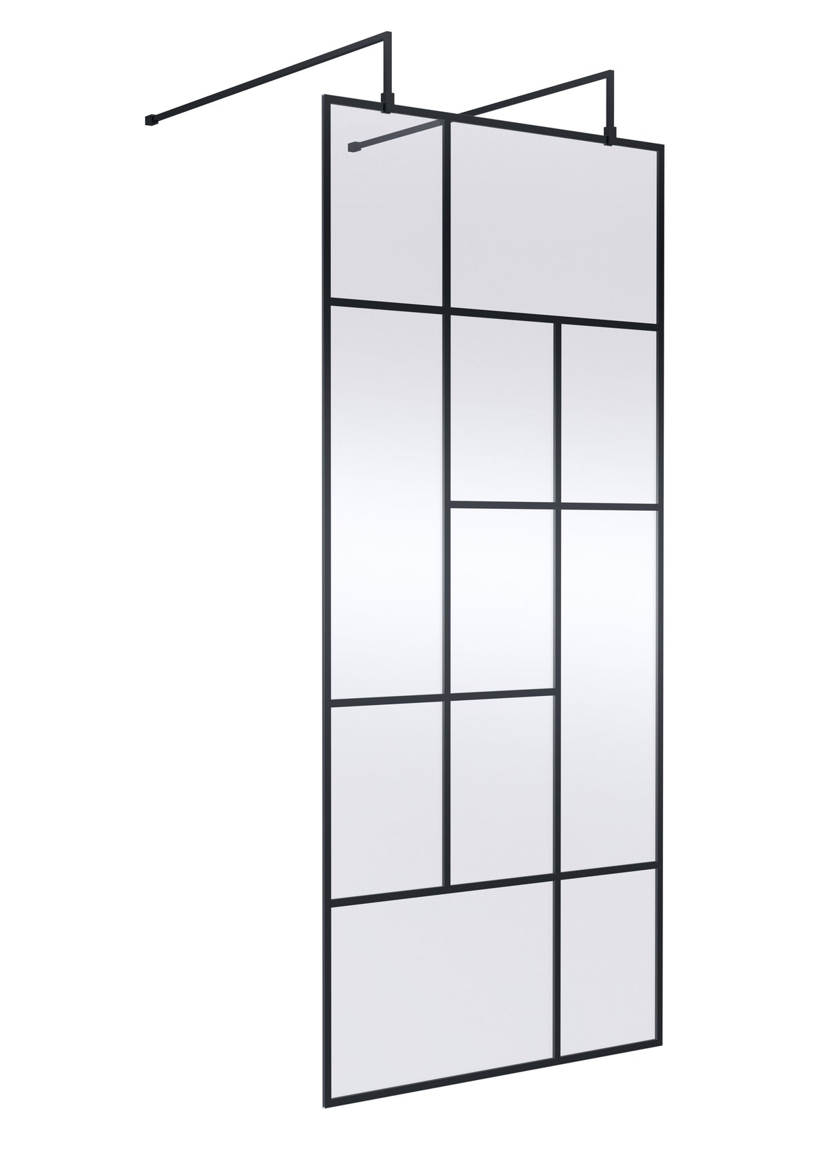 Nuie 9 900mm Abstract Frame Wetroom Screen