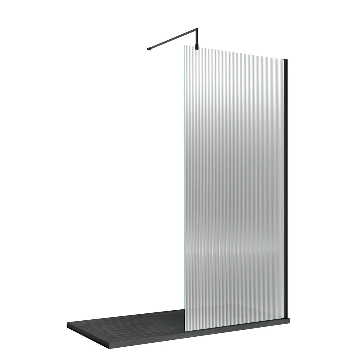 Nuie 1000mm Fluted Wetroom Panel