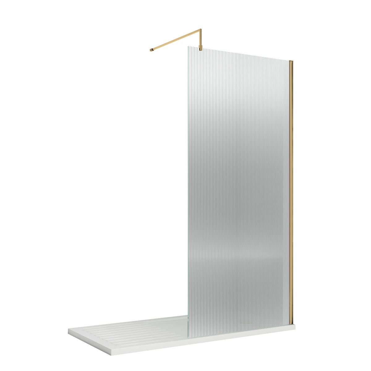 Nuie 800mm Fluted Wetroom Panel