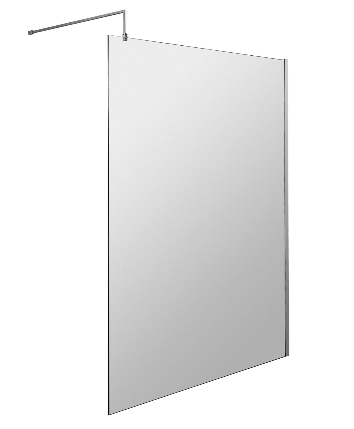 Nuie 1200mm Wetroom Screen With Support Bar