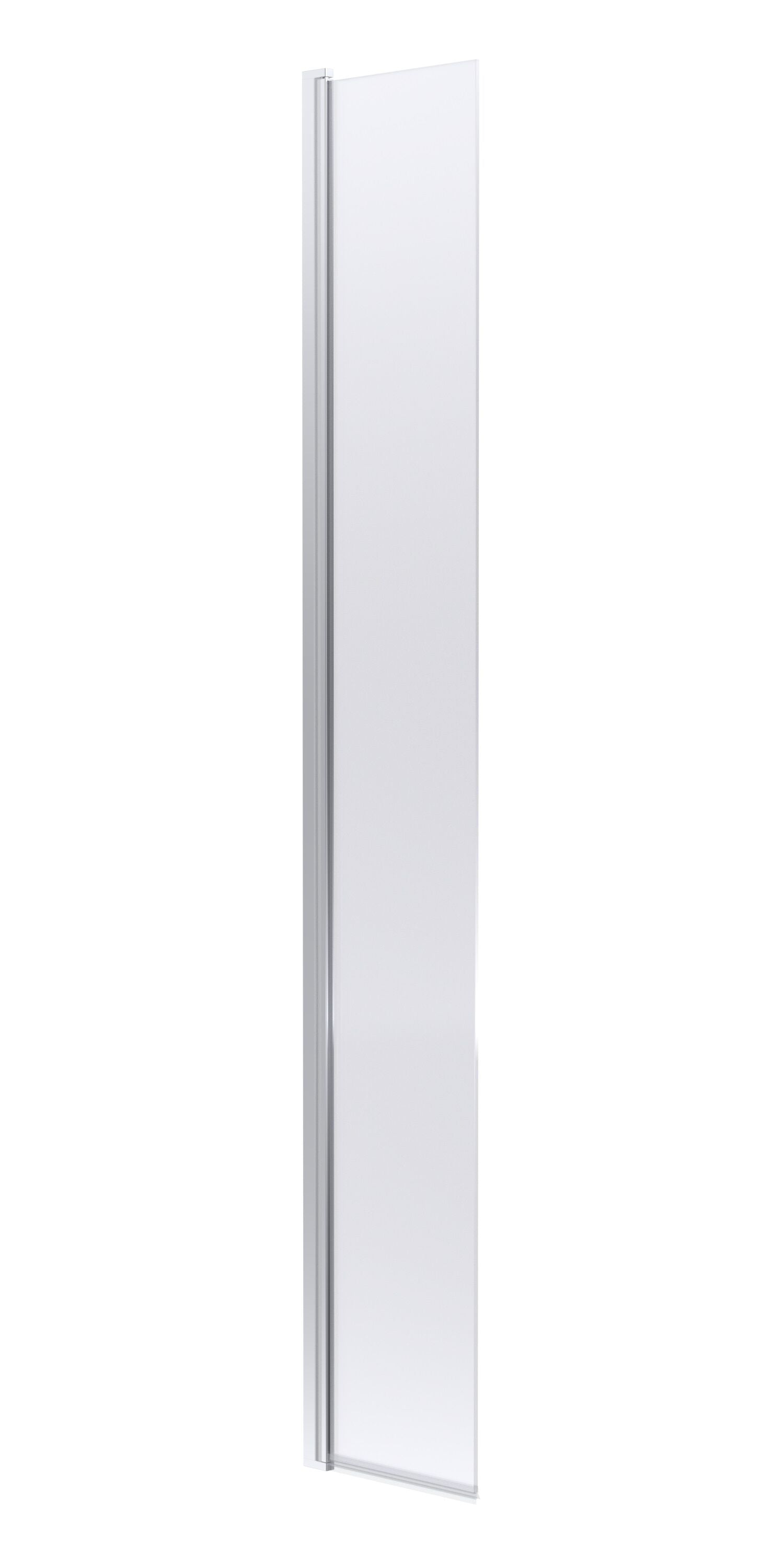 Nuie 300mm Concealed Hinged Wetroom Screen With Support Bar