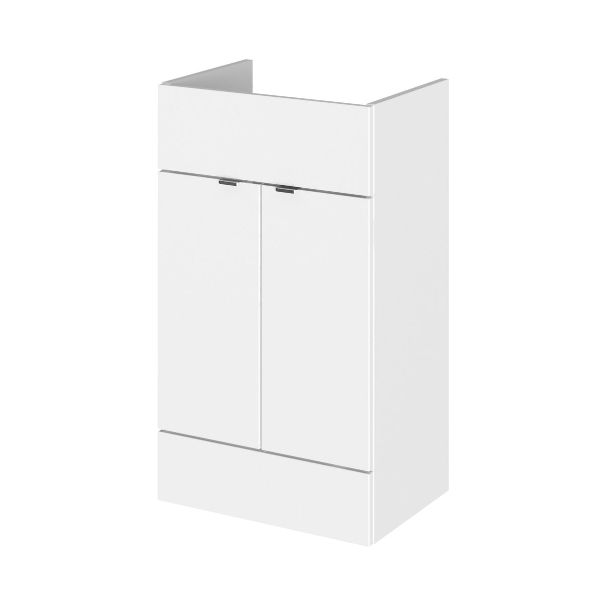 Hudson Reed Fusion 500mm 2 Door Floor Standing Vanity Unit