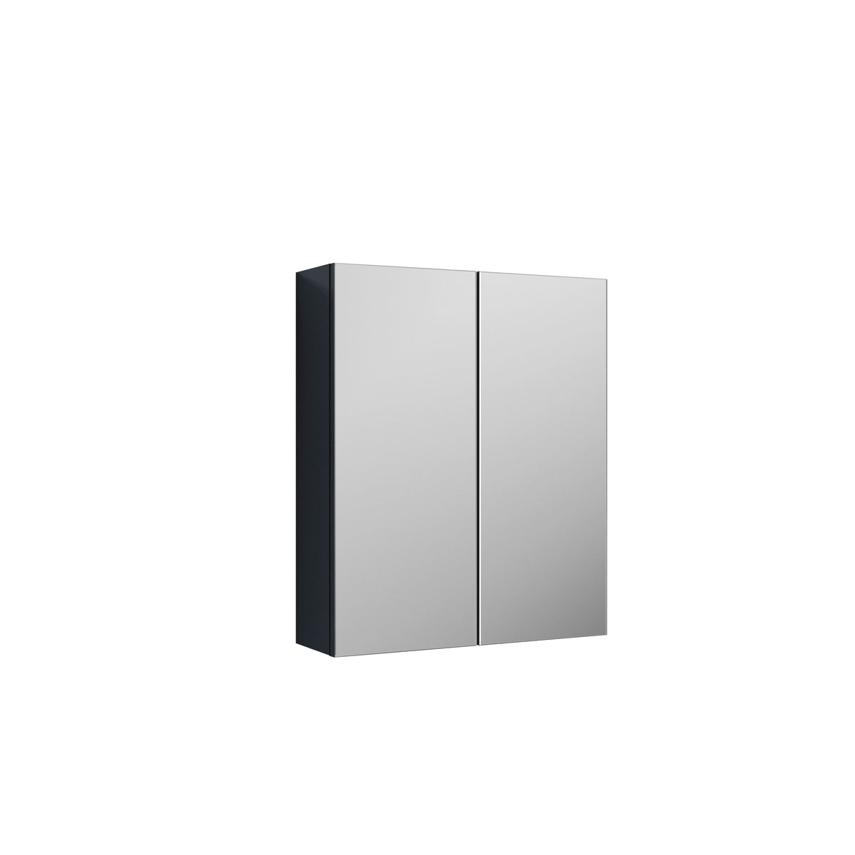 Nuie Parade 600mm Wall Hung 50/50 Mirror Cabinet