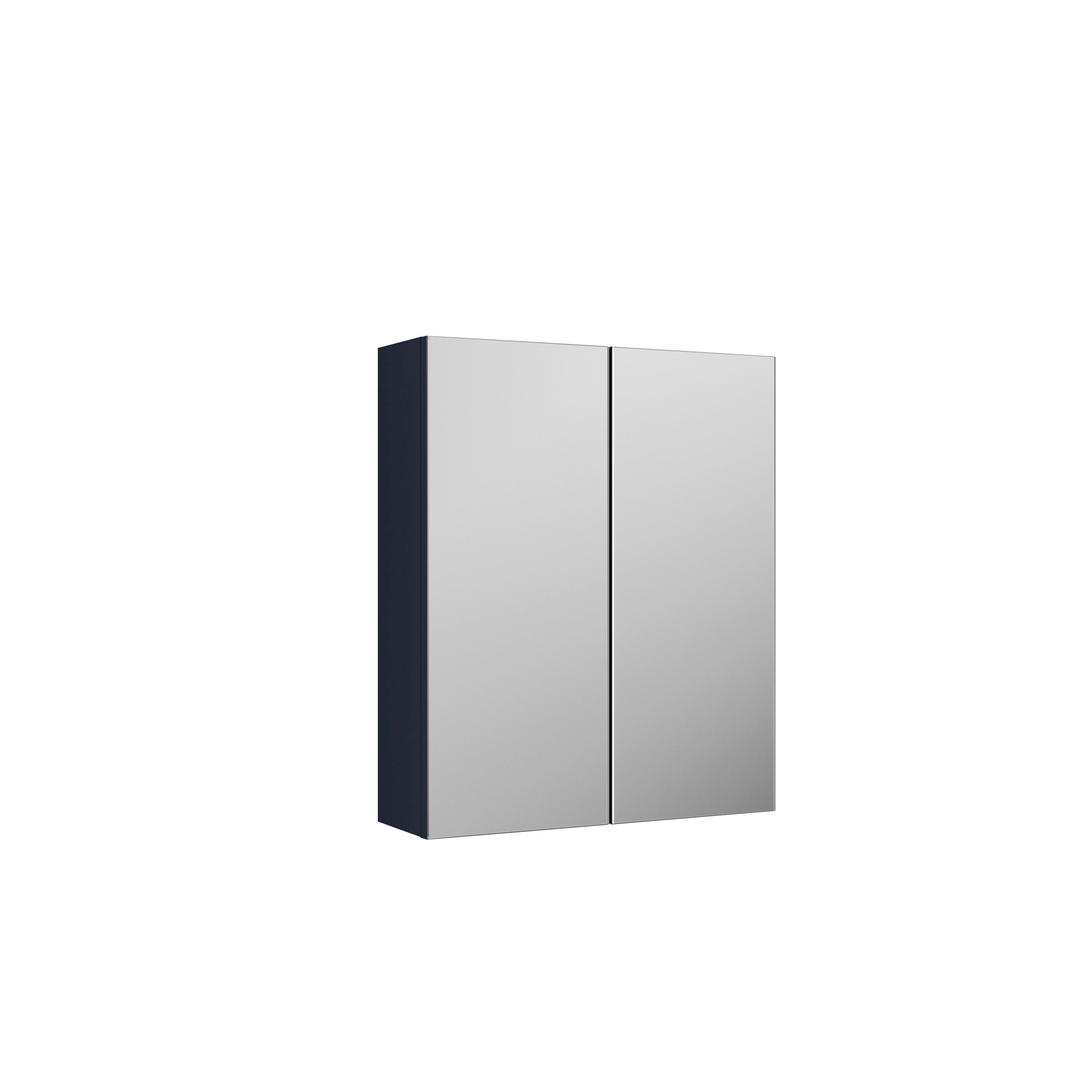 Nuie Arno 600mm Wall Hung 50/50 Mirror Cabinet