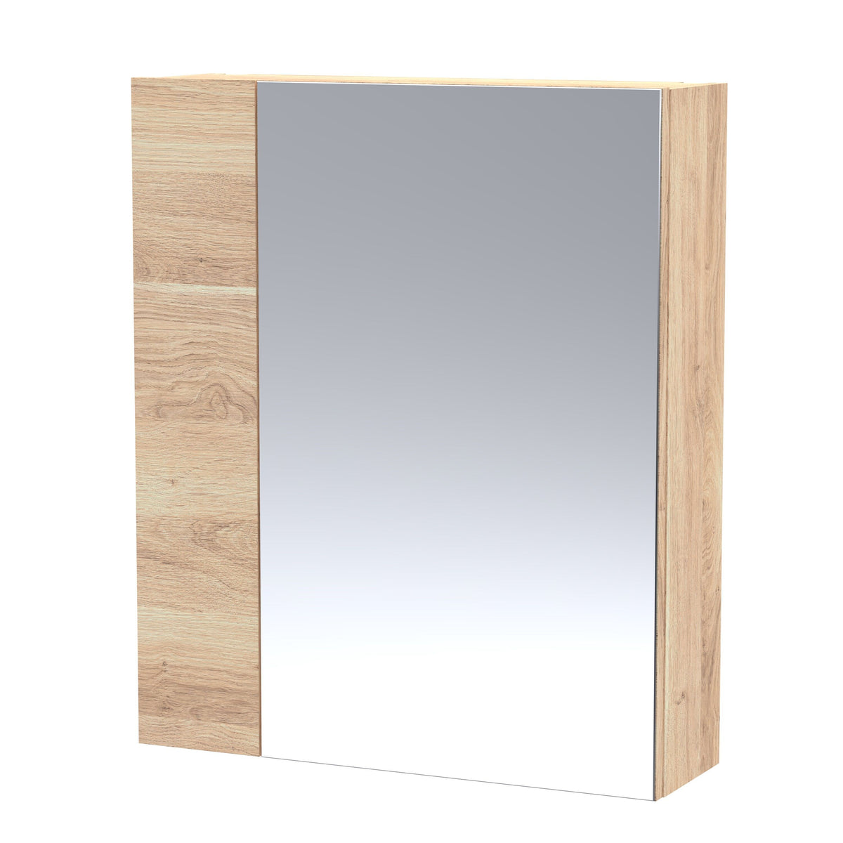 Hudson Reed Fusion 600mm Wall Hung 75/25 Mirror Cabinet