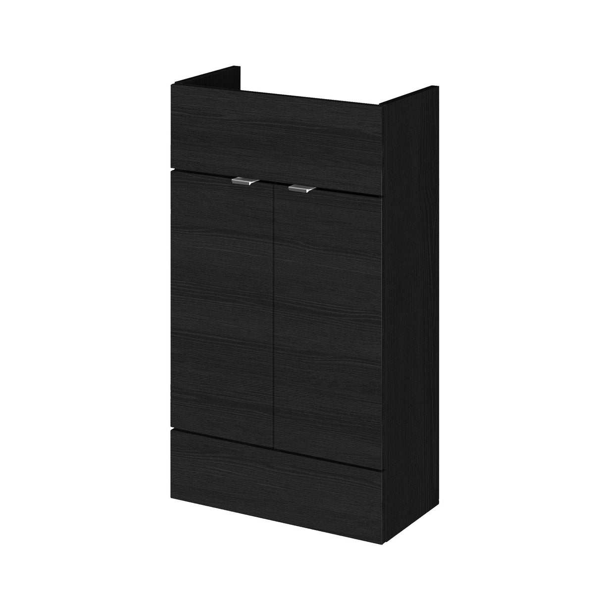 Hudson Reed Fusion 500mm 2 Door Floor Standing Compact Vanity Unit With Laminate Worktop