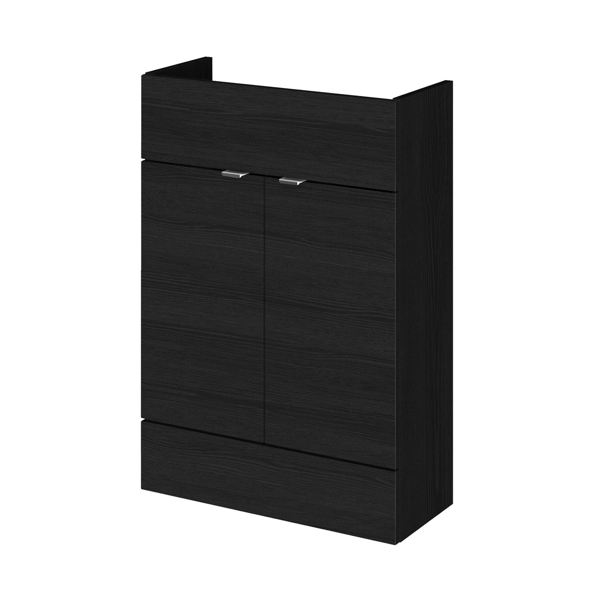 Hudson Reed Fusion 600mm 2 Door Floor Standing Compact Vanity Unit With Laminate Worktop