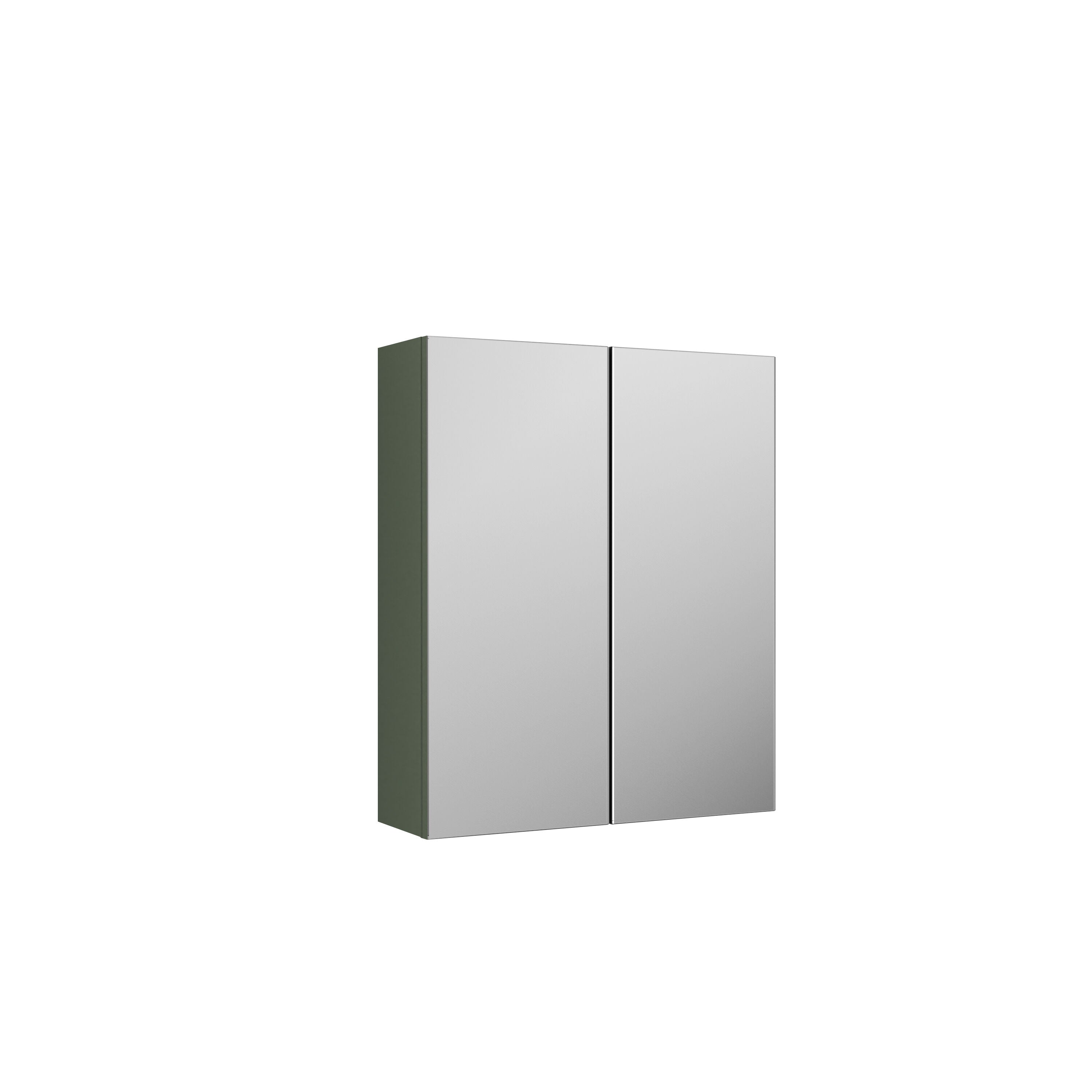 Nuie Arno 600mm Wall Hung 50/50 Mirror Cabinet