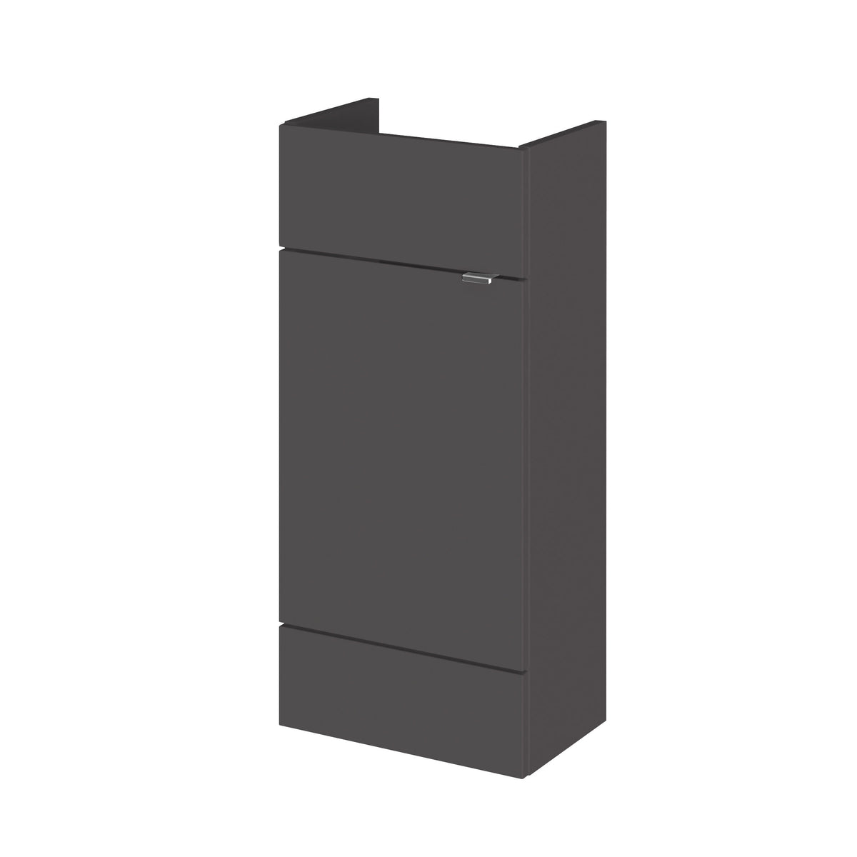Hudson Reed Fusion 400mm 1 Door Floor Standing Compact Vanity Unit With Laminate Worktop