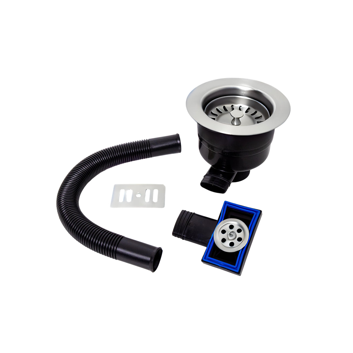 Nuie Top Fix Basket Strainer Basin Waste With Overflow