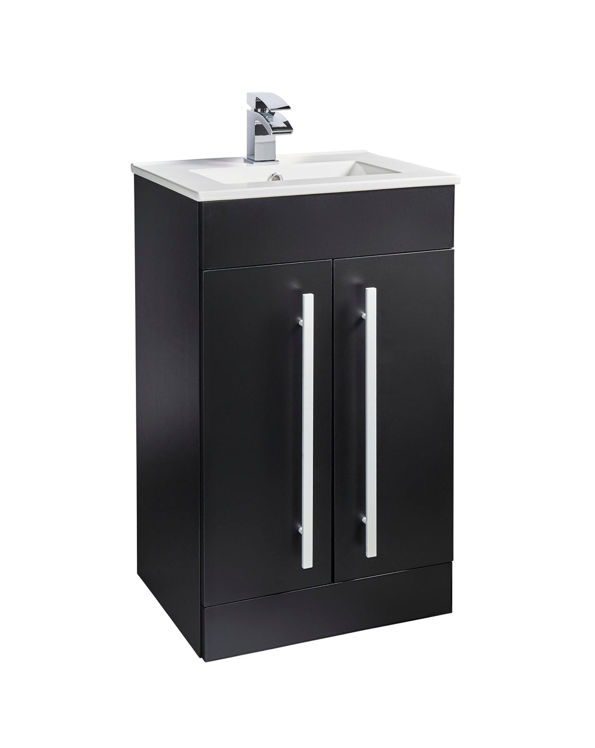 Purity Matt Black 500mm 2 Door Unit - PMB500DO