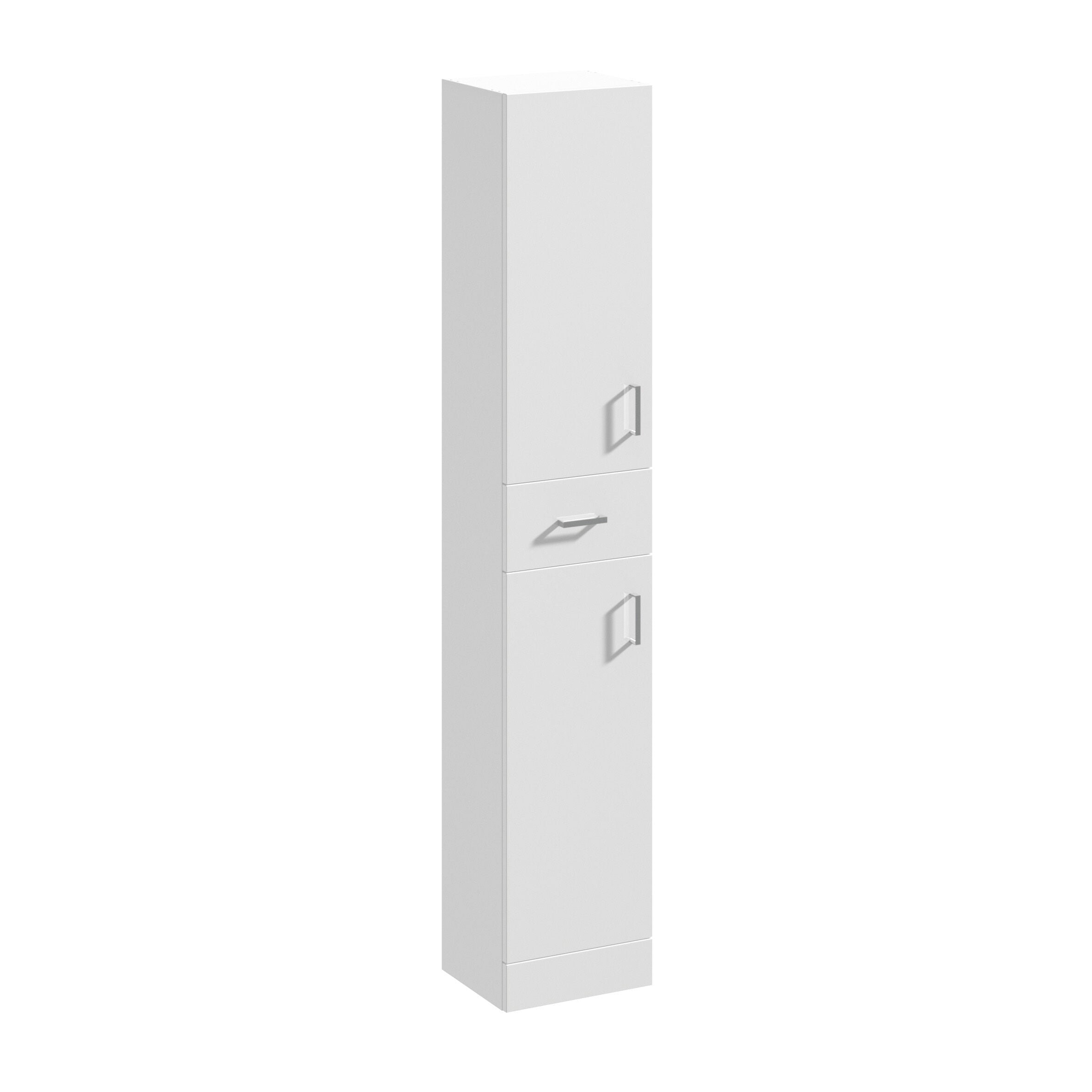 Nuie Mayford 350mm 1 Drawer Floor Standing Tall Cabinet