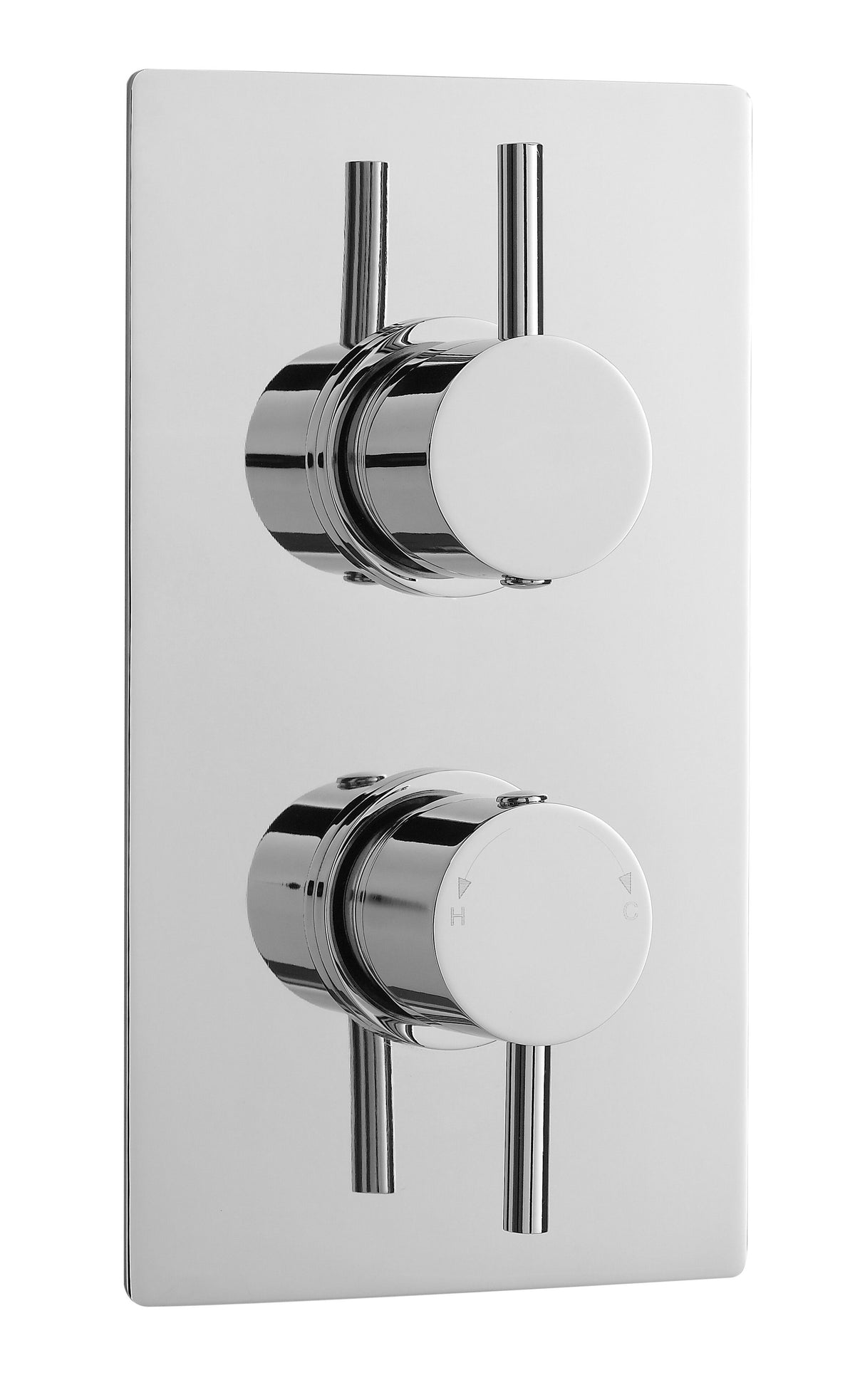 Nuie Twin Thermostatic Shower Valve