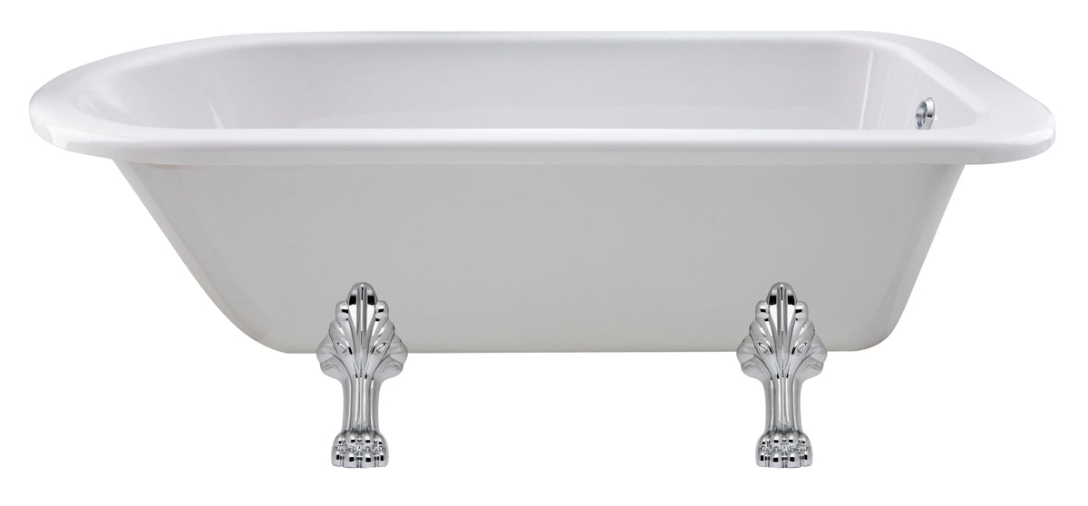 Old London Barnsbury 1700mm Single Ended Freestanding Bath with Pride Legs