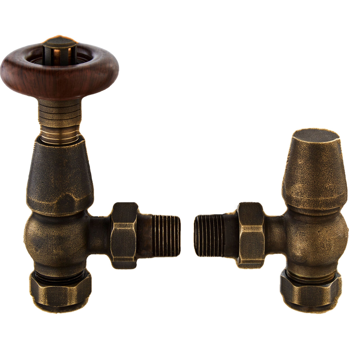 Old London Camden Angled Thermostatic Radiator Valve