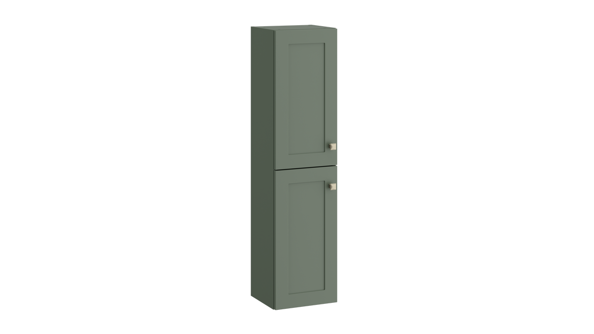 Sanctuary Wall Hung Tall Unit Corymbia Green - SAN300TU-CG