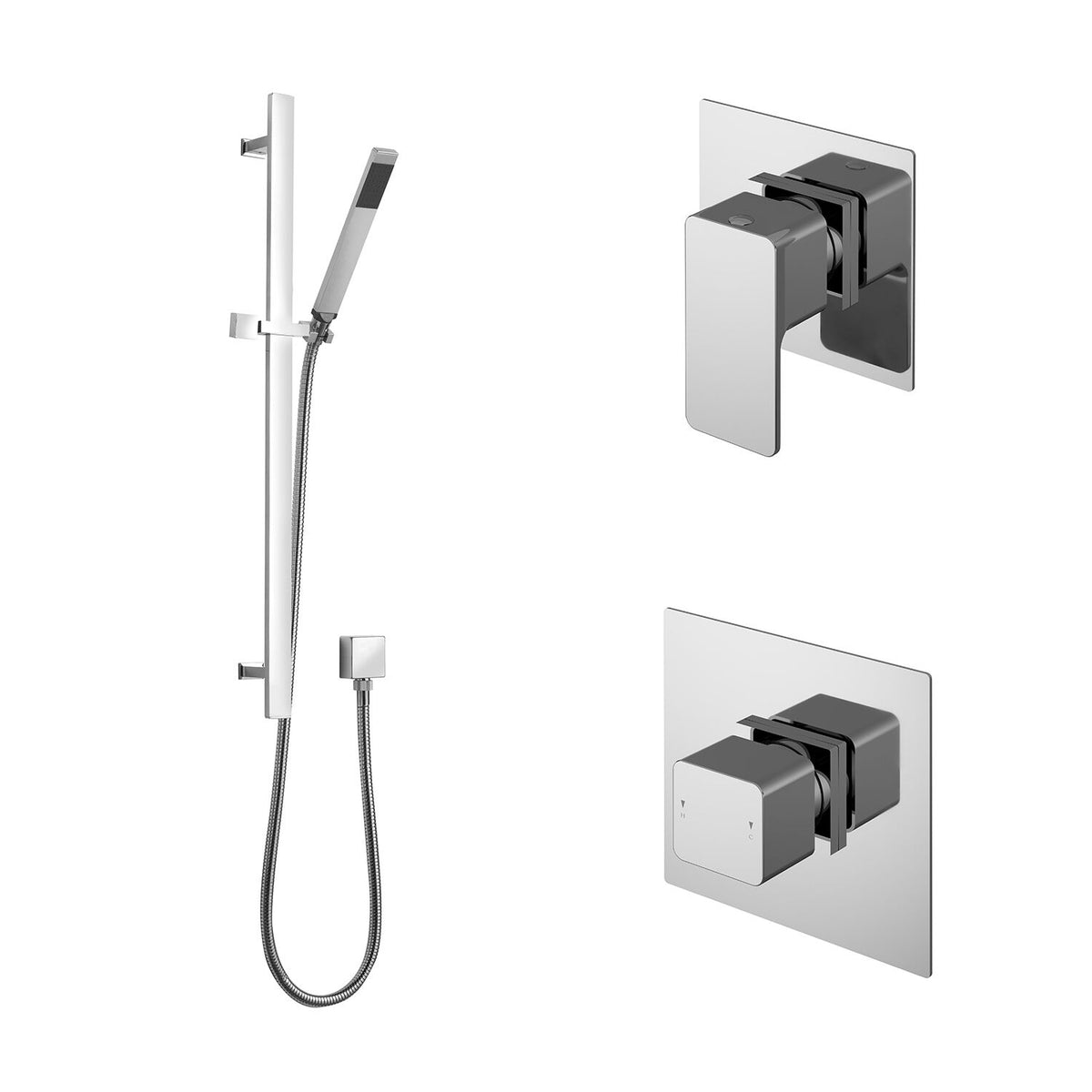 Nuie Concealed 1 Outlet Thermostatic Shower Valve With Cartridge