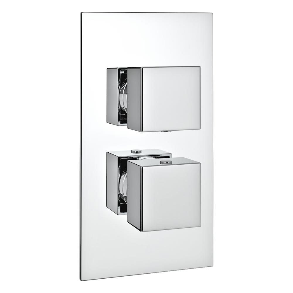 Pure concealed thermostatic shower valve plus diverter - SHO027PR - SHO027PR 1