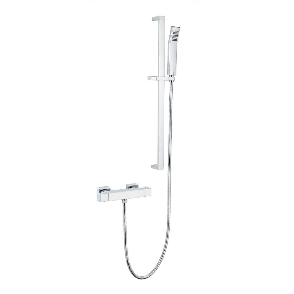 Pure Thermostatic Bar Shower with Adjustable Slide Rail Kit - SHO029PR - SHO029PR 2