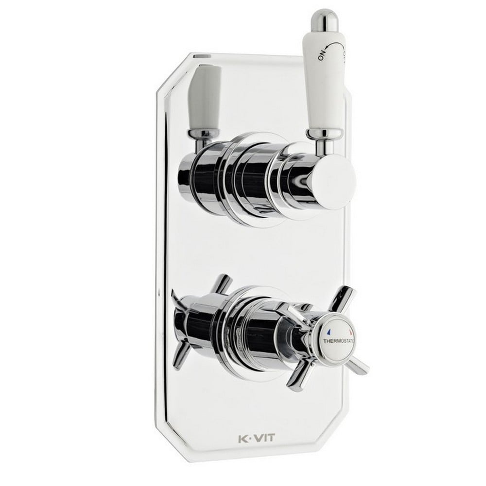 Klassique concealed thermostatic shower valve plus diverter - SHO043KL - SHO043KL 1