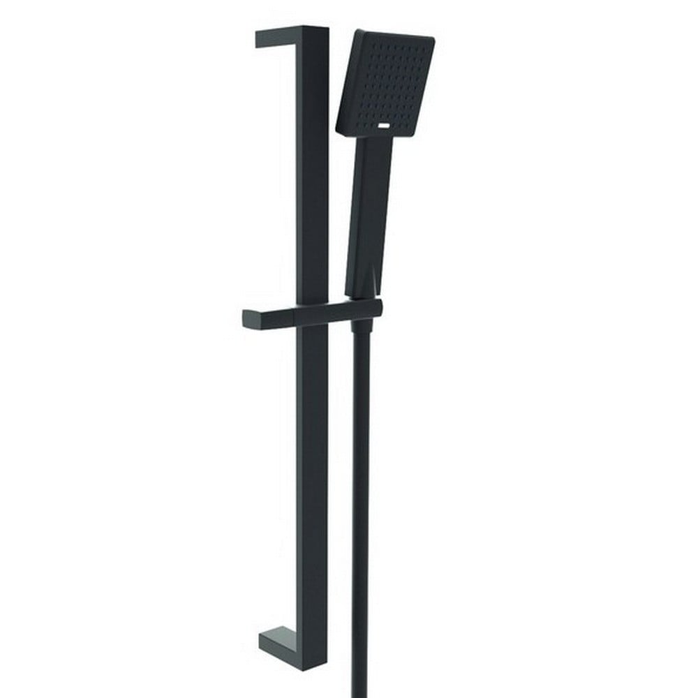 Nero Square Slide Rail Kit Matt Black - SHO058NS