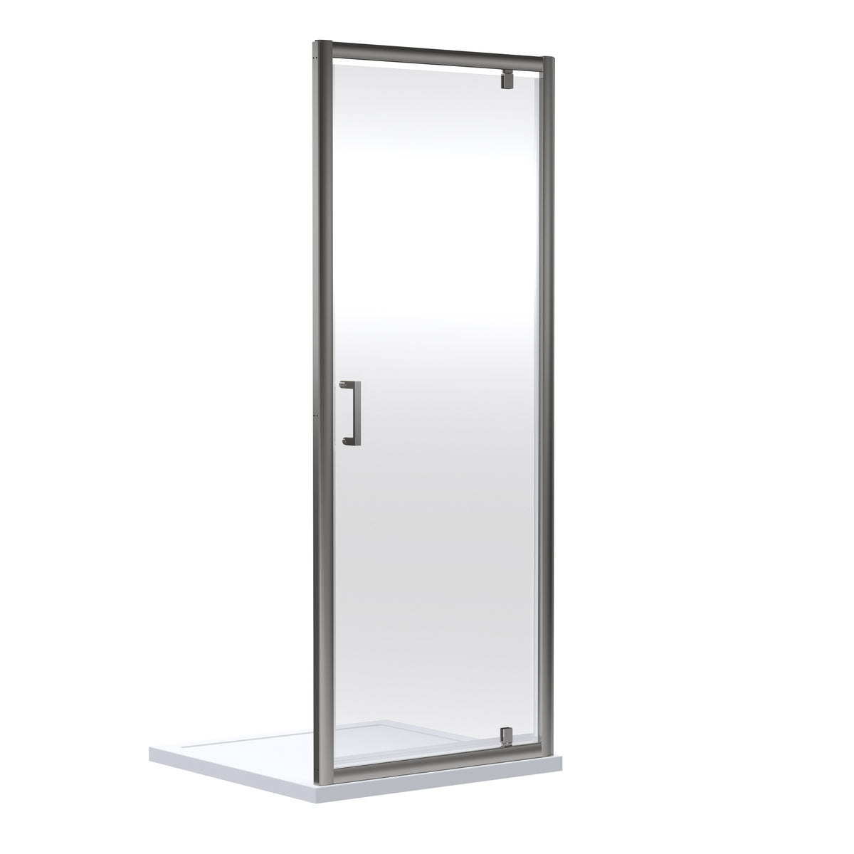 Nuie Rene 900mm Framed Pivot Shower Door